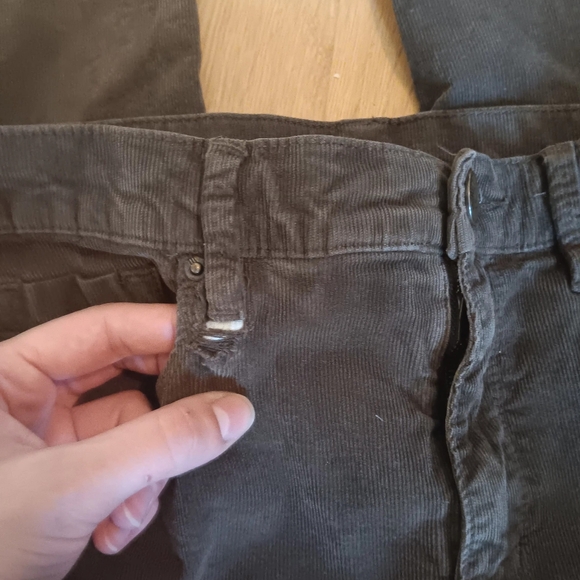 Olive green cords - Picture 10 of 10